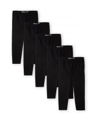 Pack of 6 Black Leggings