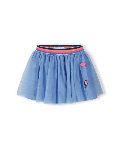 Pack of 6 Blue Mesh Skirts