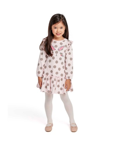 Robe lapin rose
 Taille-3-4 ans