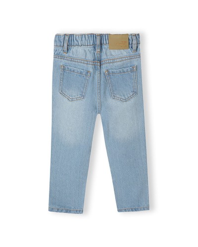 Lot de 6 jeans mom bleus clairs