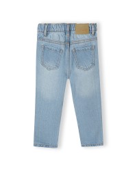 Pack of 6 light blue mom jeans