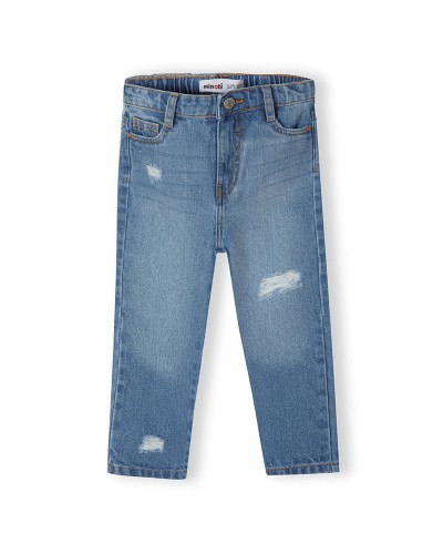 Jean mom bleu
 Taille-3-4 ans