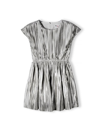 Pack of 10 silver pleated dresses