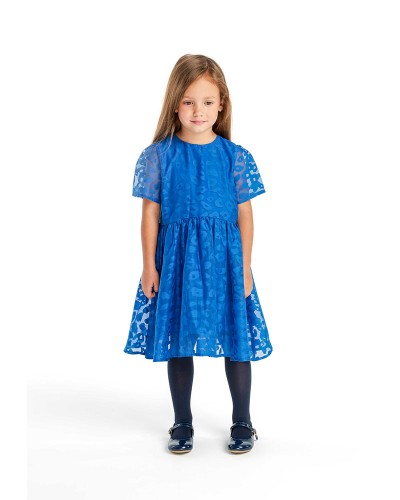 Robe bleu
 Taille-3-4 ans