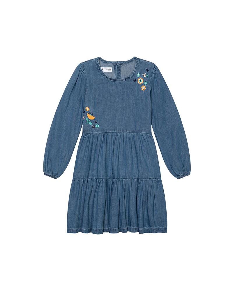 Lot robes en chambray