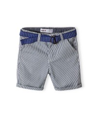 Pack of 10 striped denim shorts