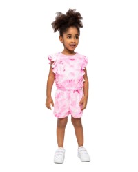 Pack of 10 Pink playsuits