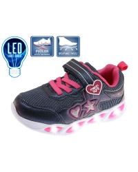 Lot de 10 chaussures lumineuses