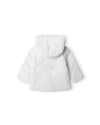 Pack of 6 White Fur Coats