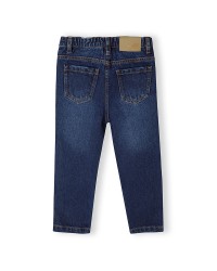 Pack of 10 dark blue mom jeans