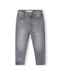 Pack of 6 gray mom jeans