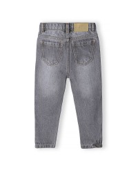 Pack of 6 gray mom jeans