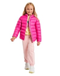 Pack of 5 pink puffer jackets