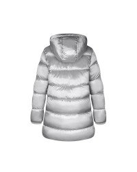 Pack of 6 long silver puffer jackets