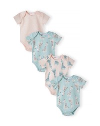 Pack of 6 giraffe sleepsuits