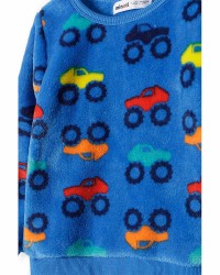 Pack of 6 Fleece Blue Pyjamas