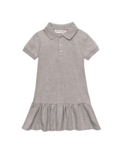 Grey polo dress minoti dz